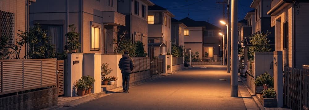 SwitchBot屋外パンチルトカメラ5MPの夜間映像例